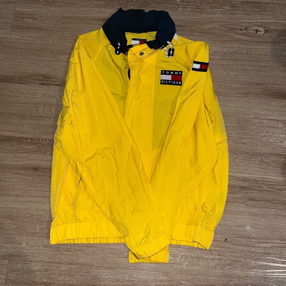 Tommy Hilfiger Bright Yellow Windbreaker for Men